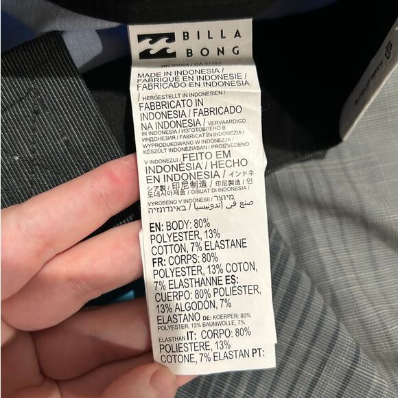 BILLABONG NWT $59 Recycler All Day Heather Pro Performance Board Shorts Size 31 - Picture 9 of 10